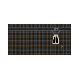 ScotsTee Shop Scottish BlackWatch Weathered Clan Highland Kilt Sporran Tartan Beach Towel
