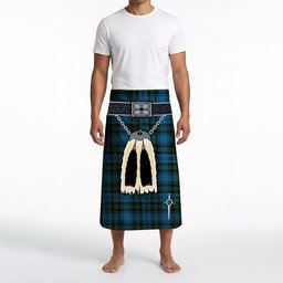 ScotsTee Shop Scottish Blanton Clan Highland Kilt Sporran Tartan Beach Towel