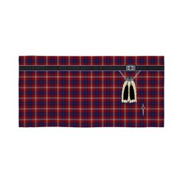ScotsTee Shop Scottish Ainslie Clan Highland Kilt Sporran Tartan Beach Towel