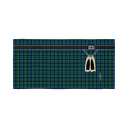 ScotsTee Shop Scottish Black Watch Ancient Clan Highland Kilt Sporran Tartan Beach Towel