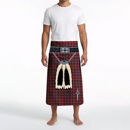 ScotsTee Shop Scottish Aberdeen Clan Highland Kilt Sporran Tartan Beach Towel