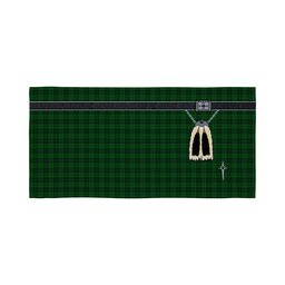 ScotsTee Shop Scottish Dunbar Hunting Clan Highland Kilt Sporran Tartan Beach Towel