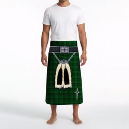 ScotsTee Shop Scottish Dunbar Hunting Clan Highland Kilt Sporran Tartan Beach Towel
