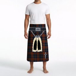 ScotsTee Shop Scottish Cameron Hunting Modern Clan Highland Kilt Sporran Tartan Beach Towel