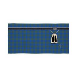 ScotsTee Shop Scottish Dallas Clan Highland Kilt Sporran Tartan Beach Towel