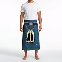 ScotsTee Shop Scottish Dallas Clan Highland Kilt Sporran Tartan Beach Towel
