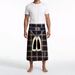 ScotsTee Shop Scottish Donald Dress Clan Highland Kilt Sporran Tartan Beach Towel