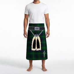 ScotsTee Shop Scottish Cash MacTavish Clan Highland Kilt Sporran Tartan Beach Towel