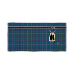 ScotsTee Shop Scottish Douglas Modern Clan Highland Kilt Sporran Tartan Beach Towel