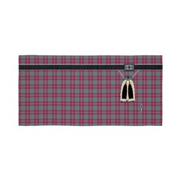 ScotsTee Shop Scottish Crawford Ancient Clan Highland Kilt Sporran Tartan Beach Towel