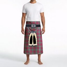 ScotsTee Shop Scottish Crawford Ancient Clan Highland Kilt Sporran Tartan Beach Towel