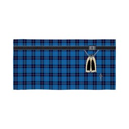 ScotsTee Shop Scottish Douglas Variation Clan Highland Kilt Sporran Tartan Beach Towel