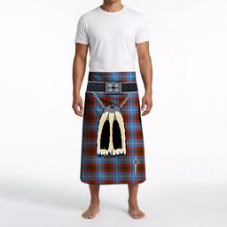 ScotsTee Shop Scottish Crichton Clan Highland Kilt Sporran Tartan Beach Towel