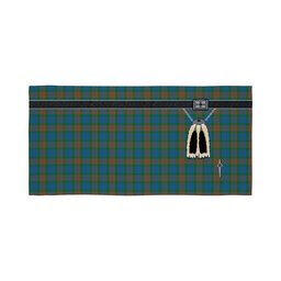 ScotsTee Shop Scottish Buchanan Hunting Ancient Clan Highland Kilt Sporran Tartan Beach Towel