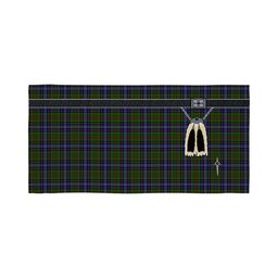 ScotsTee Shop Scottish Drennan Clan Highland Kilt Sporran Tartan Beach Towel
