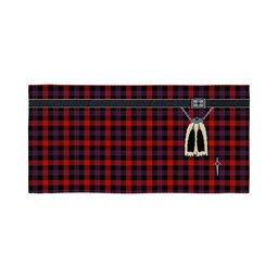 ScotsTee Shop Scottish Brown Modern Clan Highland Kilt Sporran Tartan Beach Towel