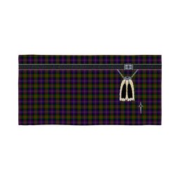 ScotsTee Shop Scottish Cameron of Erracht Modern Clan Highland Kilt Sporran Tartan Beach Towel