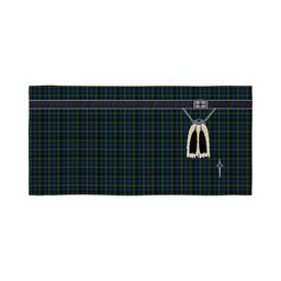 ScotsTee Shop Scottish Campbell of Argyll 01 Clan Highland Kilt Sporran Tartan Beach Towel