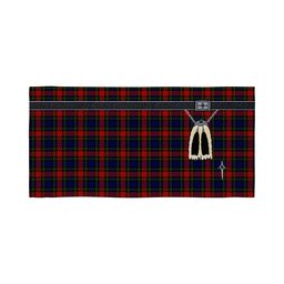 ScotsTee Shop Scottish Clarke Red Clan Highland Kilt Sporran Tartan Beach Towel