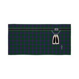 ScotsTee Shop Scottish Carmichael Clan Highland Kilt Sporran Tartan Beach Towel