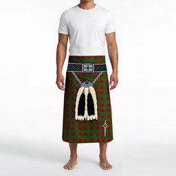 ScotsTee Shop Scottish Donachie Clan Highland Kilt Sporran Tartan Beach Towel