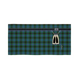 ScotsTee Shop Scottish Davidson Ancient Clan Highland Kilt Sporran Tartan Beach Towel