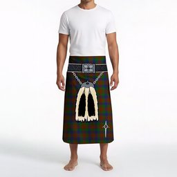 ScotsTee Shop Scottish Dorward Clan Highland Kilt Sporran Tartan Beach Towel