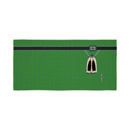 ScotsTee Shop Scottish Currie Clan Highland Kilt Sporran Tartan Beach Towel