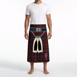 ScotsTee Shop Scottish Crozier Clan Highland Kilt Sporran Tartan Beach Towel