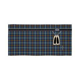 ScotsTee Shop Scottish Cathcart Modern Clan Highland Kilt Sporran Tartan Beach Towel