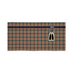 ScotsTee Shop Scottish Buchanan Ancient Clan Highland Kilt Sporran Tartan Beach Towel
