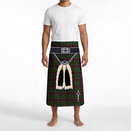 ScotsTee Shop Scottish Crosbie Clan Highland Kilt Sporran Tartan Beach Towel