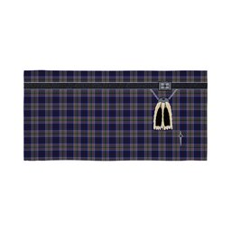 ScotsTee Shop Scottish Heston Clan Highland Kilt Sporran Tartan Beach Towel