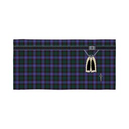 ScotsTee Shop Scottish Hunter Modern Clan Highland Kilt Sporran Tartan Beach Towel