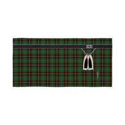 ScotsTee Shop Scottish Kiernan Clan Highland Kilt Sporran Tartan Beach Towel