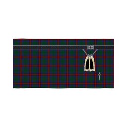 ScotsTee Shop Scottish Jardine Dress Clan Highland Kilt Sporran Tartan Beach Towel
