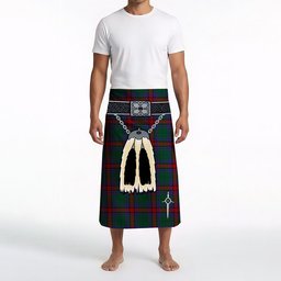ScotsTee Shop Scottish Jardine Dress Clan Highland Kilt Sporran Tartan Beach Towel