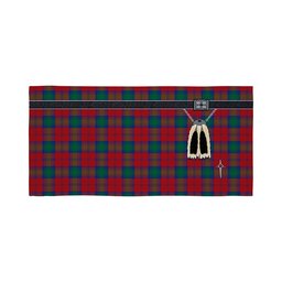 ScotsTee Shop Scottish Fotheringham Clan Highland Kilt Sporran Tartan Beach Towel