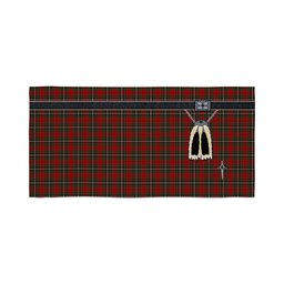 ScotsTee Shop Scottish Gillespie Clan Highland Kilt Sporran Tartan Beach Towel