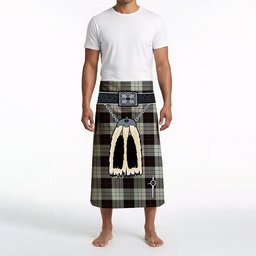 ScotsTee Shop Scottish Kierson Clan Highland Kilt Sporran Tartan Beach Towel
