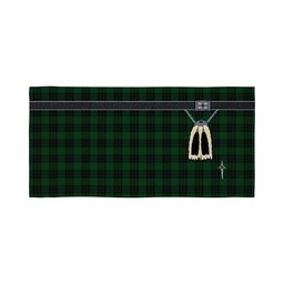 ScotsTee Shop Scottish Graham Clan Highland Kilt Sporran Tartan Beach Towel