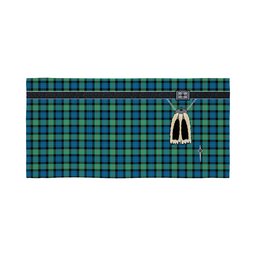 ScotsTee Shop Scottish Gunn Ancient Clan Highland Kilt Sporran Tartan Beach Towel