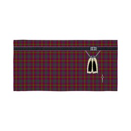 ScotsTee Shop Scottish Fiddes Corrected Clan Highland Kilt Sporran Tartan Beach Towel