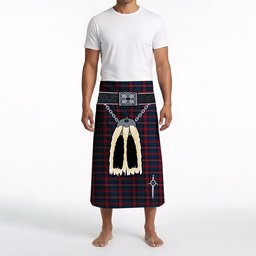 ScotsTee Shop Scottish Evans of Wales Clan Highland Kilt Sporran Tartan Beach Towel