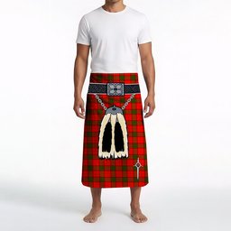 ScotsTee Shop Scottish Herries Clan Highland Kilt Sporran Tartan Beach Towel