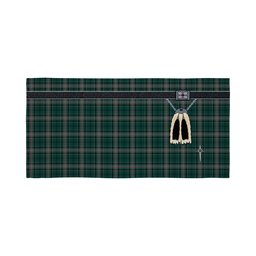 ScotsTee Shop Scottish Kelly of Sleat Hunting Clan Highland Kilt Sporran Tartan Beach Towel