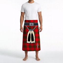 ScotsTee Shop Scottish Heron Clan Highland Kilt Sporran Tartan Beach Towel