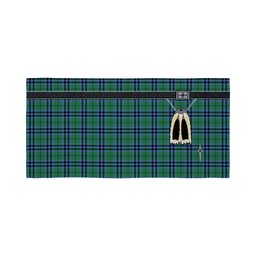 ScotsTee Shop Scottish Keith Ancient Clan Highland Kilt Sporran Tartan Beach Towel