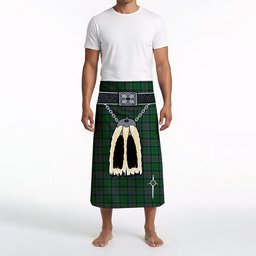 ScotsTee Shop Scottish Hope Vere Clan Highland Kilt Sporran Tartan Beach Towel