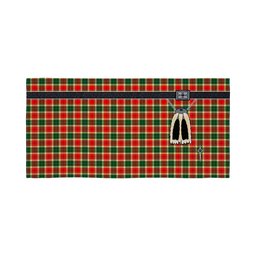 ScotsTee Shop Scottish Gibsone Clan Highland Kilt Sporran Tartan Beach Towel